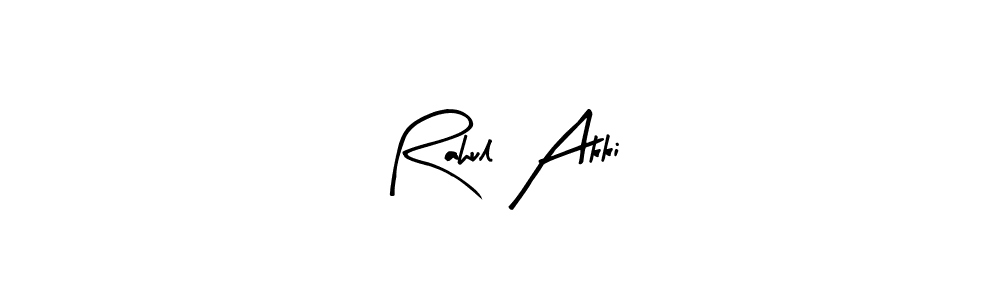 Also we have Rahul Akki name is the best signature style. Create professional handwritten signature collection using Arty Signature autograph style. Rahul Akki signature style 8 images and pictures png