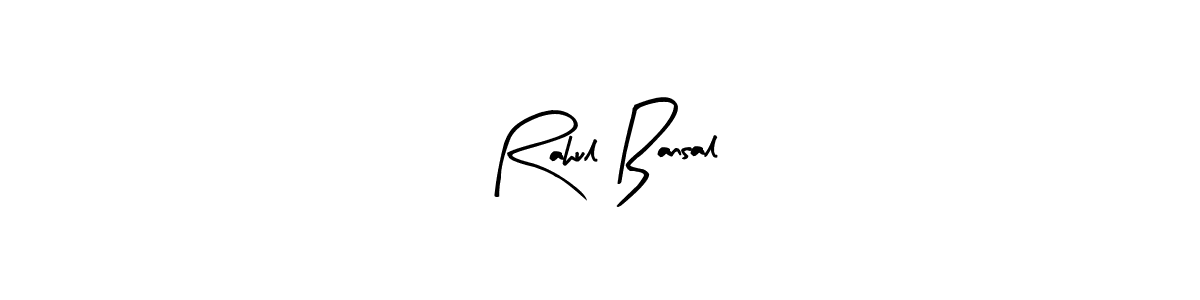 You should practise on your own different ways (Arty Signature) to write your name (Rahul Bansal) in signature. don't let someone else do it for you. Rahul Bansal signature style 8 images and pictures png