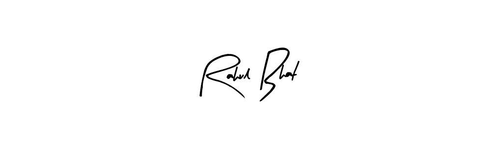 Design your own signature with our free online signature maker. With this signature software, you can create a handwritten (Arty Signature) signature for name Rahul Bhat. Rahul Bhat signature style 8 images and pictures png