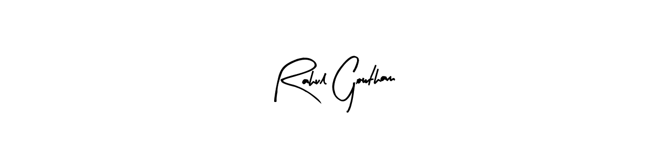 Make a beautiful signature design for name Rahul Gowtham. Use this online signature maker to create a handwritten signature for free. Rahul Gowtham signature style 8 images and pictures png