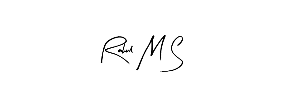 Best and Professional Signature Style for Rahul M S. Arty Signature Best Signature Style Collection. Rahul M S signature style 8 images and pictures png