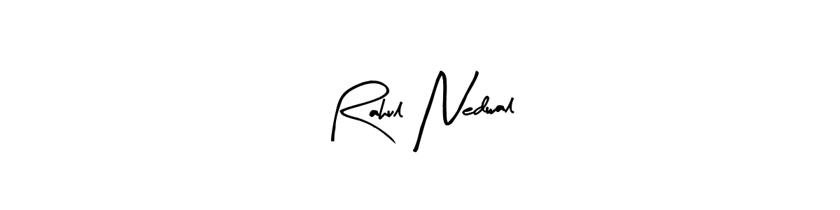 Create a beautiful signature design for name Rahul Nedwal. With this signature (Arty Signature) fonts, you can make a handwritten signature for free. Rahul Nedwal signature style 8 images and pictures png