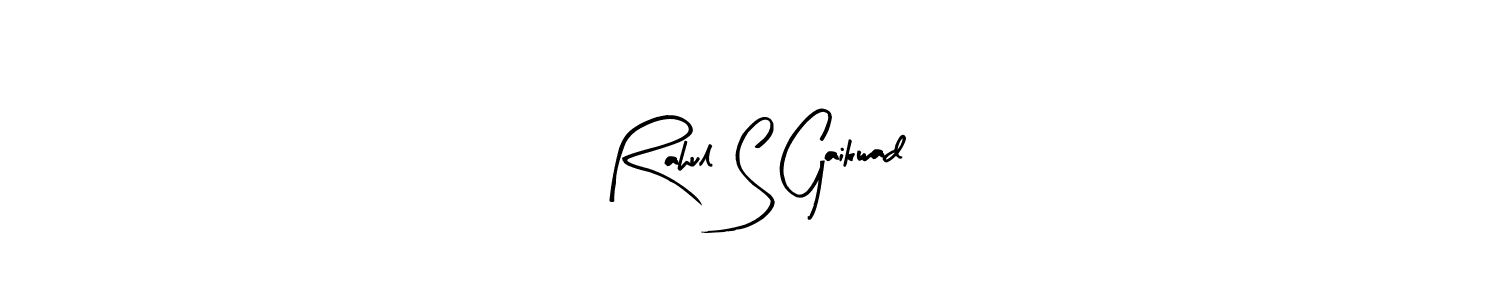 Make a beautiful signature design for name Rahul S Gaikwad. Use this online signature maker to create a handwritten signature for free. Rahul S Gaikwad signature style 8 images and pictures png