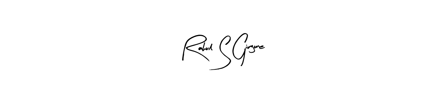 This is the best signature style for the Rahul S Girgune name. Also you like these signature font (Arty Signature). Mix name signature. Rahul S Girgune signature style 8 images and pictures png