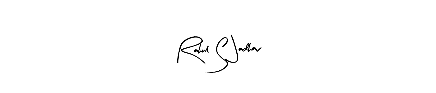 How to make Rahul S Jadhav signature? Arty Signature is a professional autograph style. Create handwritten signature for Rahul S Jadhav name. Rahul S Jadhav signature style 8 images and pictures png