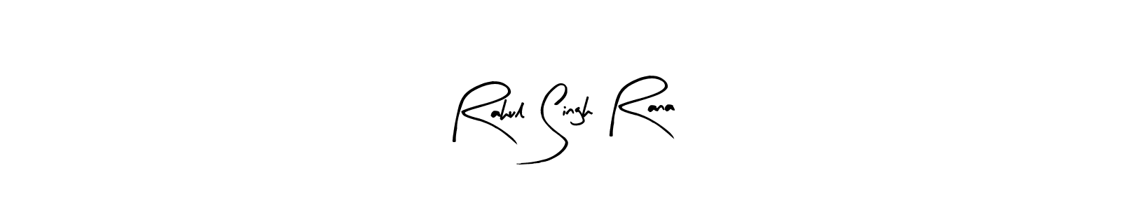 How to make Rahul Singh Rana name signature. Use Arty Signature style for creating short signs online. This is the latest handwritten sign. Rahul Singh Rana signature style 8 images and pictures png