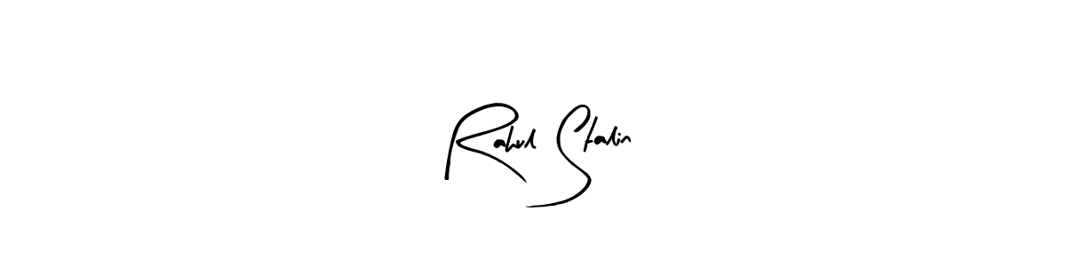 Rahul Stalin stylish signature style. Best Handwritten Sign (Arty Signature) for my name. Handwritten Signature Collection Ideas for my name Rahul Stalin. Rahul Stalin signature style 8 images and pictures png