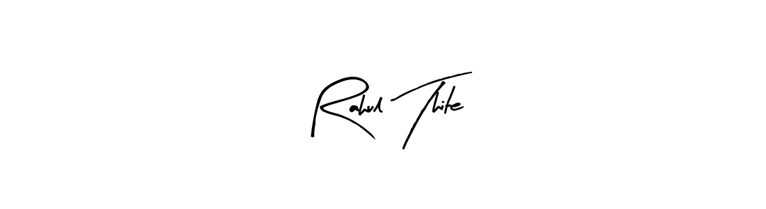 This is the best signature style for the Rahul Thite name. Also you like these signature font (Arty Signature). Mix name signature. Rahul Thite signature style 8 images and pictures png