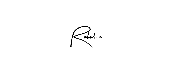 This is the best signature style for the Rahul.c name. Also you like these signature font (Arty Signature). Mix name signature. Rahul.c signature style 8 images and pictures png