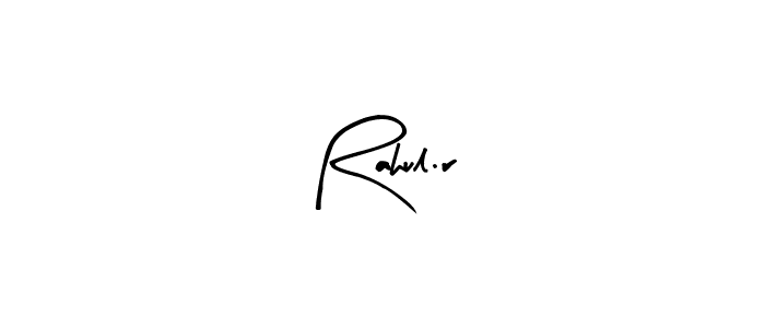 How to Draw Rahul.r signature style? Arty Signature is a latest design signature styles for name Rahul.r. Rahul.r signature style 8 images and pictures png