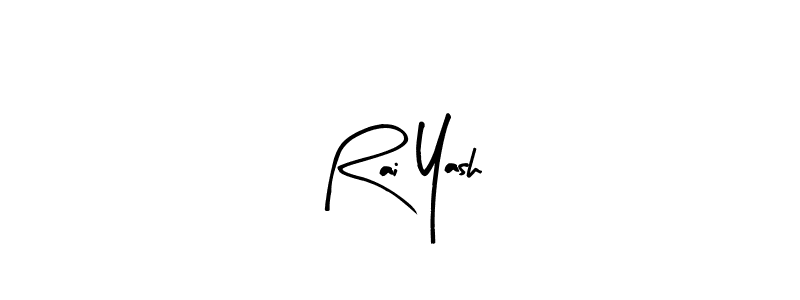 Make a beautiful signature design for name Rai Yash. With this signature (Arty Signature) style, you can create a handwritten signature for free. Rai Yash signature style 8 images and pictures png