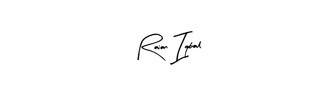 How to make Raian Iqbal signature? Arty Signature is a professional autograph style. Create handwritten signature for Raian Iqbal name. Raian Iqbal signature style 8 images and pictures png