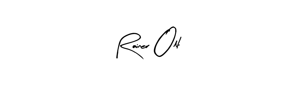 Design your own signature with our free online signature maker. With this signature software, you can create a handwritten (Arty Signature) signature for name Rainer Olt. Rainer Olt signature style 8 images and pictures png