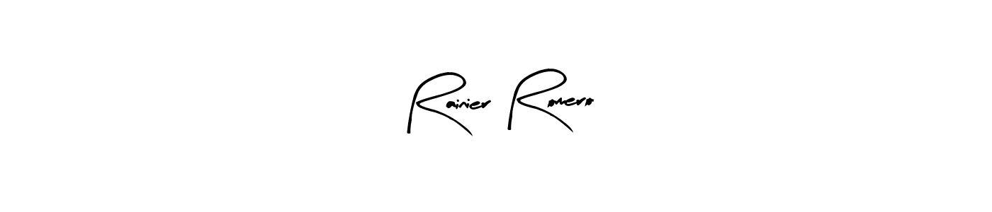 Once you've used our free online signature maker to create your best signature Arty Signature style, it's time to enjoy all of the benefits that Rainier Romero name signing documents. Rainier Romero signature style 8 images and pictures png