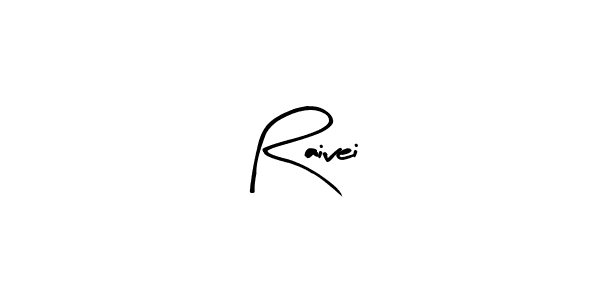 Use a signature maker to create a handwritten signature online. With this signature software, you can design (Arty Signature) your own signature for name Raivei. Raivei signature style 8 images and pictures png