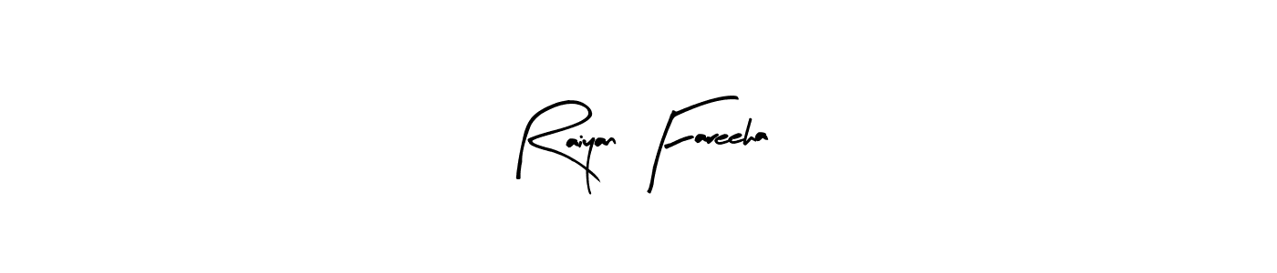 It looks lik you need a new signature style for name Raiyan Fareeha. Design unique handwritten (Arty Signature) signature with our free signature maker in just a few clicks. Raiyan Fareeha signature style 8 images and pictures png