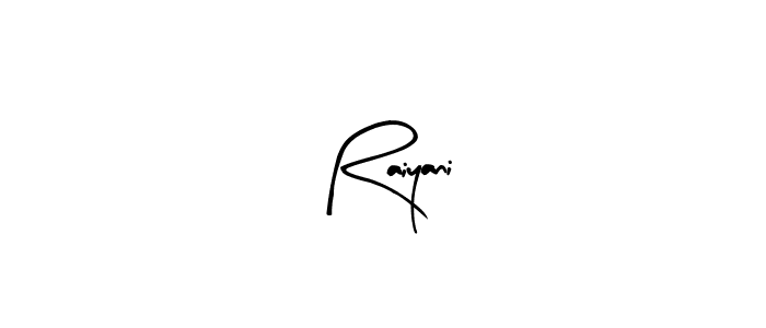 if you are searching for the best signature style for your name Raiyani. so please give up your signature search. here we have designed multiple signature styles  using Arty Signature. Raiyani signature style 8 images and pictures png