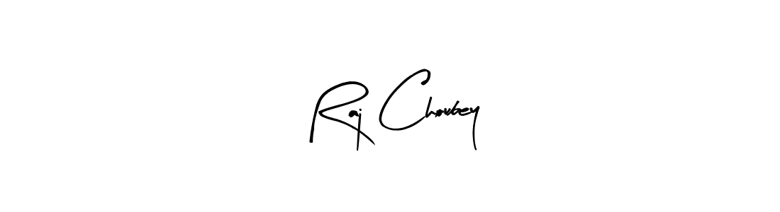 Arty Signature is a professional signature style that is perfect for those who want to add a touch of class to their signature. It is also a great choice for those who want to make their signature more unique. Get Raj Choubey name to fancy signature for free. Raj Choubey signature style 8 images and pictures png