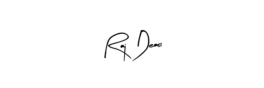Use a signature maker to create a handwritten signature online. With this signature software, you can design (Arty Signature) your own signature for name Raj Deasi. Raj Deasi signature style 8 images and pictures png