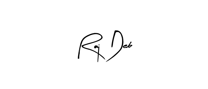 The best way (Arty Signature) to make a short signature is to pick only two or three words in your name. The name Raj Deb include a total of six letters. For converting this name. Raj Deb signature style 8 images and pictures png