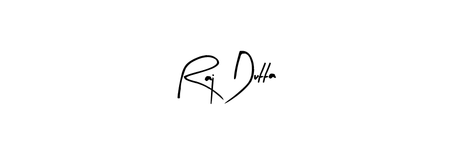 Design your own signature with our free online signature maker. With this signature software, you can create a handwritten (Arty Signature) signature for name Raj Dutta. Raj Dutta signature style 8 images and pictures png