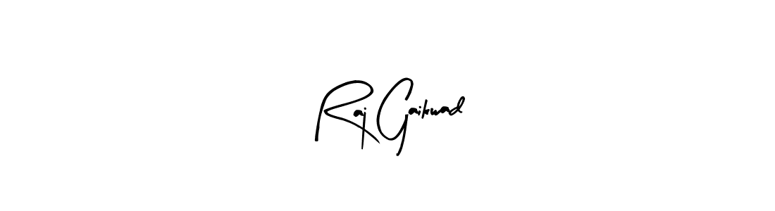 Create a beautiful signature design for name Raj Gaikwad. With this signature (Arty Signature) fonts, you can make a handwritten signature for free. Raj Gaikwad signature style 8 images and pictures png