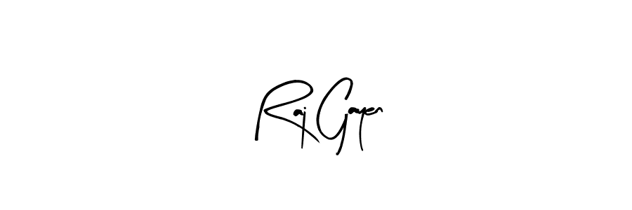 Make a beautiful signature design for name Raj Gayen. With this signature (Arty Signature) style, you can create a handwritten signature for free. Raj Gayen signature style 8 images and pictures png