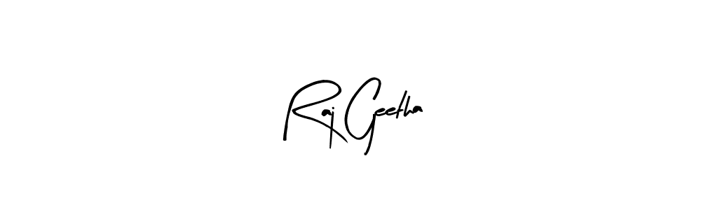 Once you've used our free online signature maker to create your best signature Arty Signature style, it's time to enjoy all of the benefits that Raj Geetha name signing documents. Raj Geetha signature style 8 images and pictures png