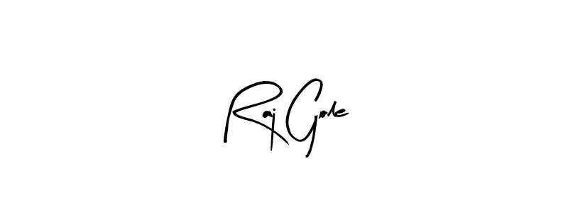 Make a beautiful signature design for name Raj Gole. Use this online signature maker to create a handwritten signature for free. Raj Gole signature style 8 images and pictures png