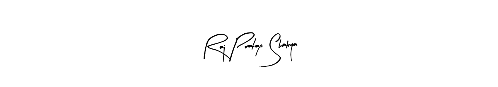 Use a signature maker to create a handwritten signature online. With this signature software, you can design (Arty Signature) your own signature for name Raj Pratap Shakya. Raj Pratap Shakya signature style 8 images and pictures png