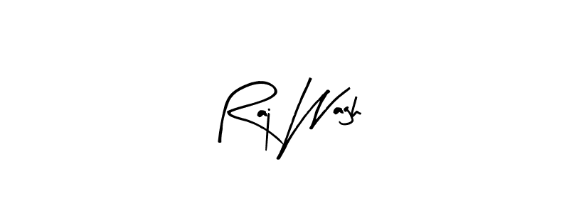 Make a beautiful signature design for name Raj Wagh. With this signature (Arty Signature) style, you can create a handwritten signature for free. Raj Wagh signature style 8 images and pictures png