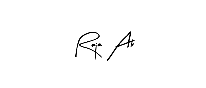 You can use this online signature creator to create a handwritten signature for the name Raja Ak. This is the best online autograph maker. Raja Ak signature style 8 images and pictures png