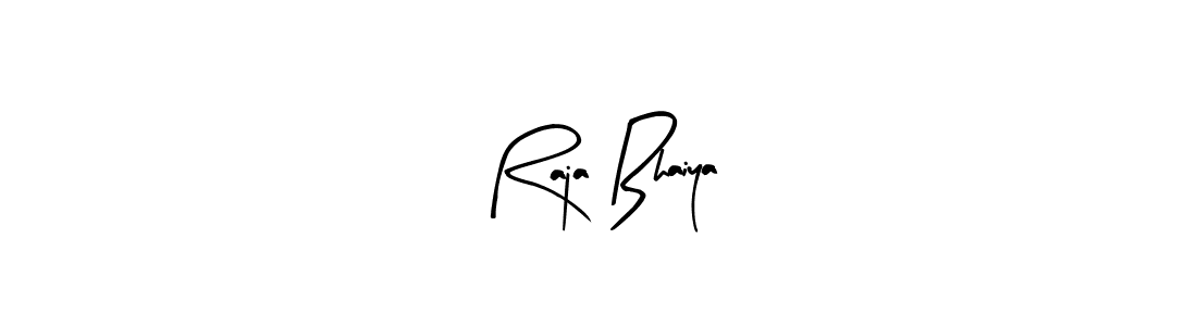 Create a beautiful signature design for name Raja Bhaiya. With this signature (Arty Signature) fonts, you can make a handwritten signature for free. Raja Bhaiya signature style 8 images and pictures png