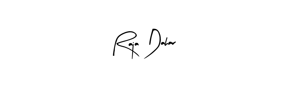 You should practise on your own different ways (Arty Signature) to write your name (Raja Dahar) in signature. don't let someone else do it for you. Raja Dahar signature style 8 images and pictures png