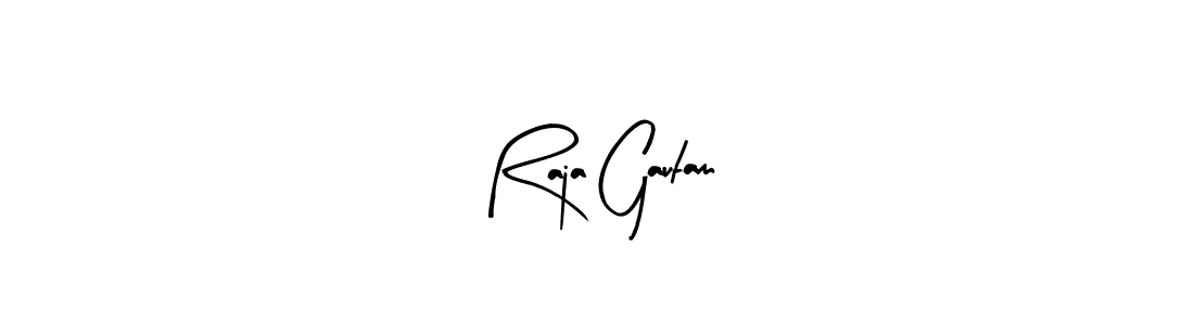 Make a beautiful signature design for name Raja Gautam. Use this online signature maker to create a handwritten signature for free. Raja Gautam signature style 8 images and pictures png