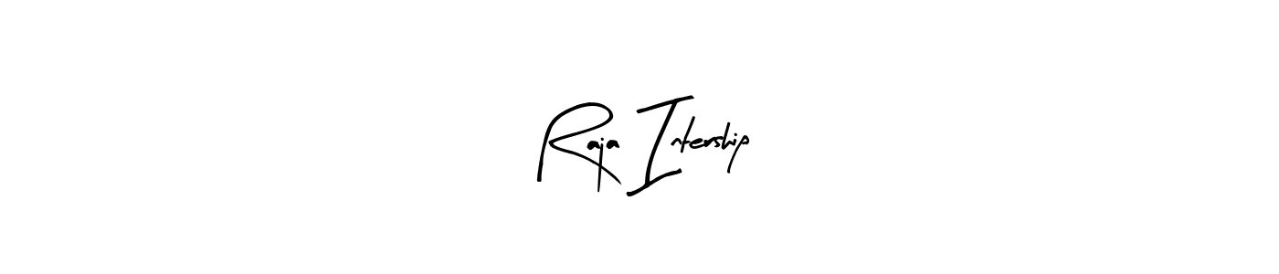 Also we have Raja Intership name is the best signature style. Create professional handwritten signature collection using Arty Signature autograph style. Raja Intership signature style 8 images and pictures png