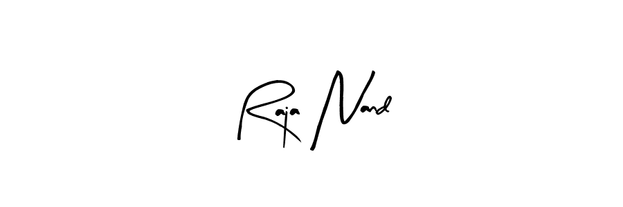 You should practise on your own different ways (Arty Signature) to write your name (Raja Nand) in signature. don't let someone else do it for you. Raja Nand signature style 8 images and pictures png