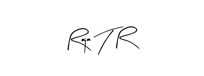 Create a beautiful signature design for name Raja T R. With this signature (Arty Signature) fonts, you can make a handwritten signature for free. Raja T R signature style 8 images and pictures png