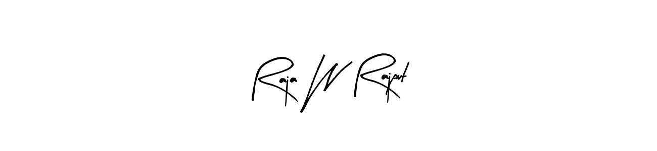 Raja W Rajput stylish signature style. Best Handwritten Sign (Arty Signature) for my name. Handwritten Signature Collection Ideas for my name Raja W Rajput. Raja W Rajput signature style 8 images and pictures png