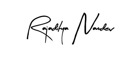 Personalize your online presence with Rajaditya Namdev signature rendered in elegant Arty Signature font. Great for website footers and blogs. Rajaditya Namdev signature style 8 images and pictures png