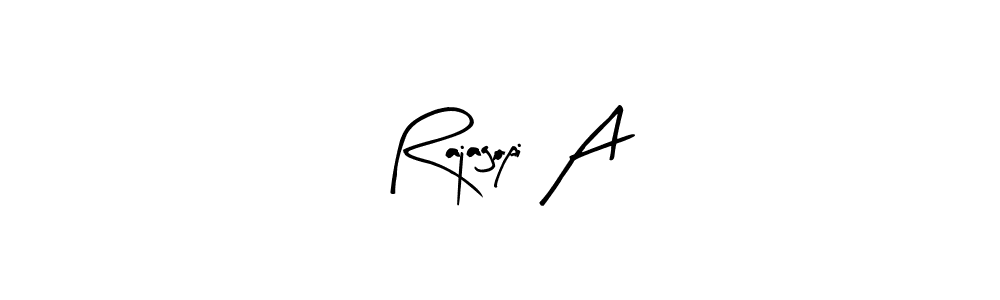 It looks lik you need a new signature style for name Rajagopi A. Design unique handwritten (Arty Signature) signature with our free signature maker in just a few clicks. Rajagopi A signature style 8 images and pictures png