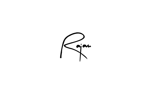 Make a beautiful signature design for name Rajam. With this signature (Arty Signature) style, you can create a handwritten signature for free. Rajam signature style 8 images and pictures png
