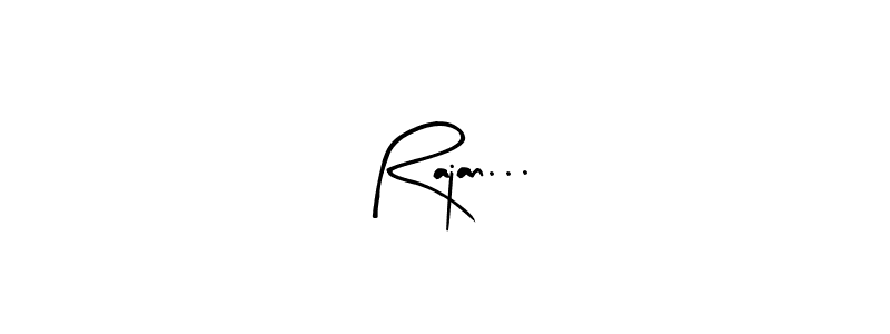 Use a signature maker to create a handwritten signature online. With this signature software, you can design (Arty Signature) your own signature for name Rajan.... Rajan... signature style 8 images and pictures png