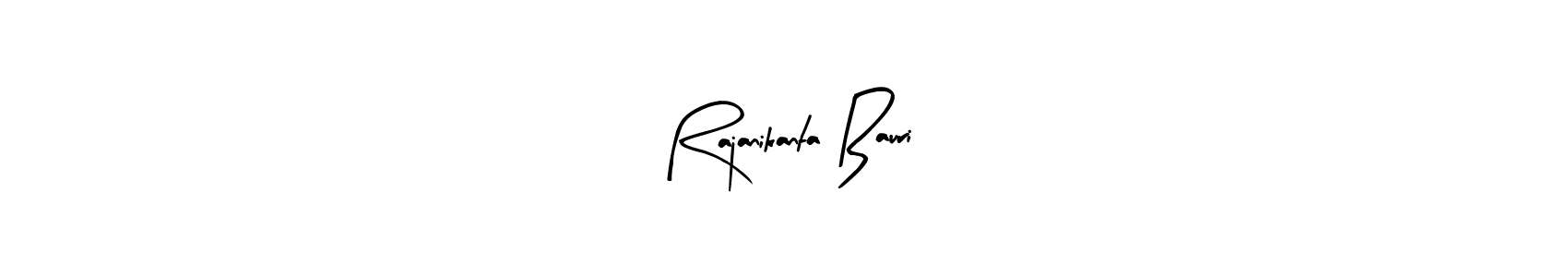 Arty Signature is a professional signature style that is perfect for those who want to add a touch of class to their signature. It is also a great choice for those who want to make their signature more unique. Get Rajanikanta Bauri name to fancy signature for free. Rajanikanta Bauri signature style 8 images and pictures png