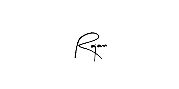 Use a signature maker to create a handwritten signature online. With this signature software, you can design (Arty Signature) your own signature for name Rajann. Rajann signature style 8 images and pictures png