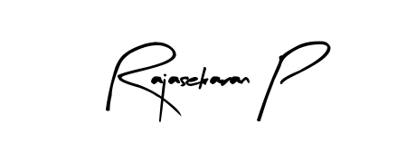 A stylish, flowing autograph style designed for name Rajasekaran P using Arty Signature typography. Perfect for digital creative projects. Rajasekaran P signature style 8 images and pictures png