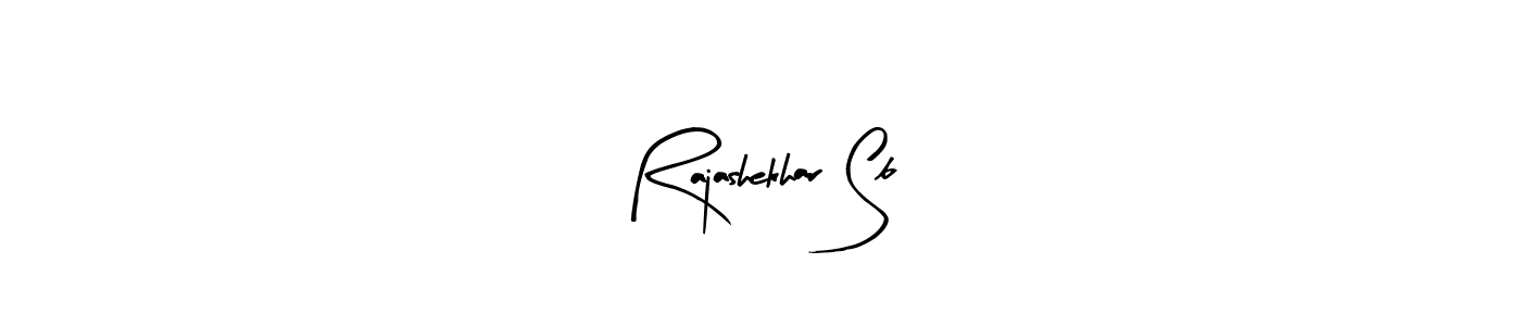 if you are searching for the best signature style for your name Rajashekhar Sb. so please give up your signature search. here we have designed multiple signature styles  using Arty Signature. Rajashekhar Sb signature style 8 images and pictures png