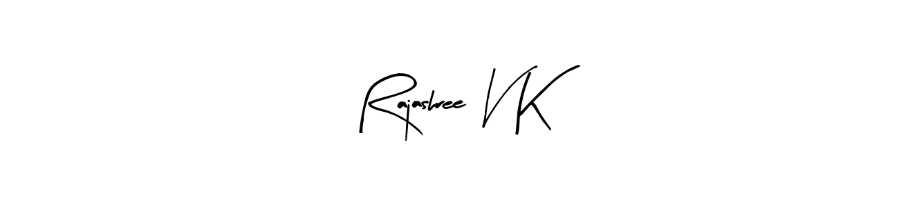 Make a beautiful signature design for name Rajashree V K. Use this online signature maker to create a handwritten signature for free. Rajashree V K signature style 8 images and pictures png