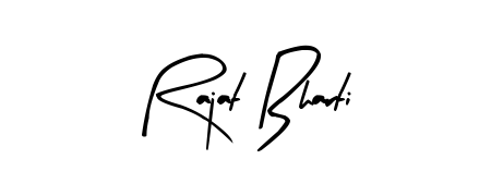 The Arty Signature signature style provides a bold statement for name Rajat Bharti. Designed for business owners, executives, and leaders. Rajat Bharti signature style 8 images and pictures png