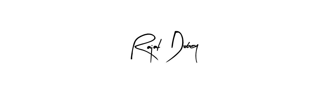 Use a signature maker to create a handwritten signature online. With this signature software, you can design (Arty Signature) your own signature for name Rajat Dubey. Rajat Dubey signature style 8 images and pictures png